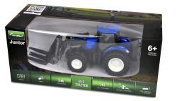 Amewi RC Traktor čelní nakladač s vidlemi, světla, zvuk, 1:24