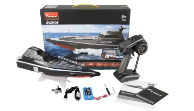 Amewi RC vojenská loď Black Turbo čierna