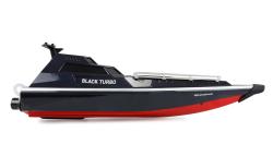 Amewi RC vojenský člun Black Turbo černý