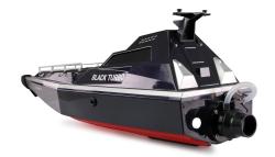 Amewi RC vojenský člun Black Turbo černý