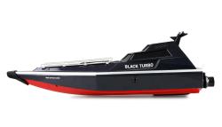 Amewi RC vojenský člun Black Turbo černý