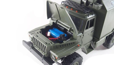 Amewi RC vojenský truck URAL B36 6WD 1:16 RTR sada