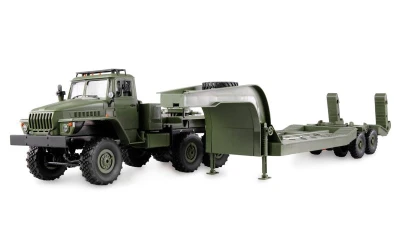 Amewi RC vojenský truck Ural B36 s podvalníkem 6WD 1:16