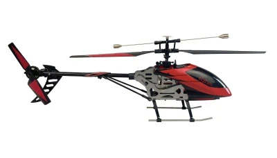 BUZZARD V2 jednorotorový vrtuľník so stabilizáciou, 4ch, RTF, 2,4 GHz, červený + zľava 300,- na príslušenstvo
