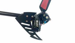 BUZZARD V2 jednorotorový vrtulník se stabilizací, 4ch, RTF, 2,4 GHz, červený + sleva 300,- na příslušenství