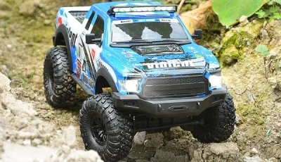 AMEWI Trade e.K. Amewi RC auto Dirt Climbing Pickup Race Crawler 1:10 Modrý