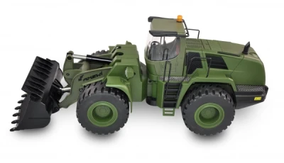 Amewi G485E ME Military olivově zelený 1:14 celokovový RC nakladač
