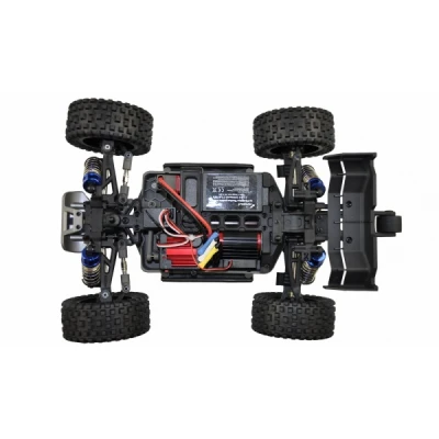 Amewi Hyper Go modrá 3S 4WD 1:16 RTR brushless RC buggy