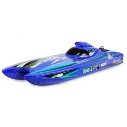 AMEWI Trade e.K. Amewi RC katamarán Arrow Brushless RTR sada, modrý