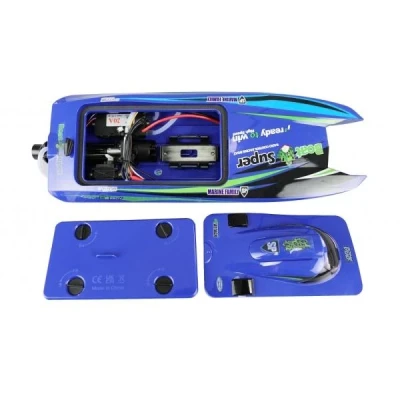 AMEWI Trade e.K. Amewi RC katamarán Arrow Brushless RTR sada, modrý (VÝPRODEJ)