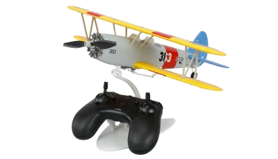 AMEWI AMXFlight N2S-2 Stearman 360mm s gyroskopem 6G/3D 6 kanálů RTF RC letadlo