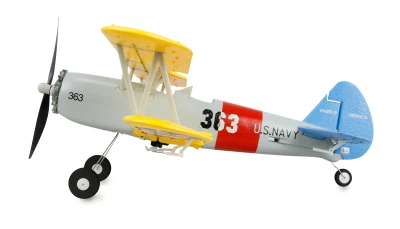 AMEWI AMXFlight N2S-2 Stearman 360mm s gyroskopem 6G/3D 6 kanálů RTF RC letadlo