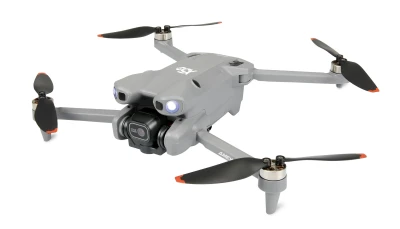 Amewi AMXFlight X5CPro šedý dron s kamerou, LCD dálkovým ovládáním a 2 bateriemi