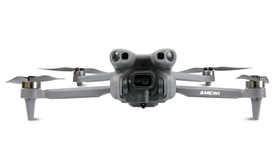 Amewi AMXFlight X5CPro šedý dron s kamerou, LCD dálkovým ovládáním a 2 bateriemi