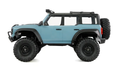Amewi AMXRock Caballo 4WD 1:16 RTR sada LED rampa modrý RC crawler