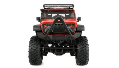Amewi AMXRock Crosstrail červený 4WD 1:16 RTR LED rampa RC crawler