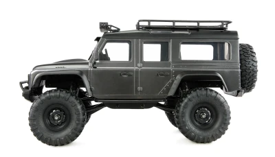 Amewi AMXRock D90 šedý 4WD 1:16 RTR LED rampa RC crawler