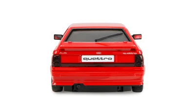 AMEWI Trade e.K. Audi quattro 1980 Onroad a Drift pneu 4WD 1:28 RTR červená