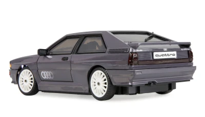 AMEWI Trade e.K. Audi quattro 1980 Onroad a Drift pneu gyroskop 4WD 1:28 RTR grafitově šedá