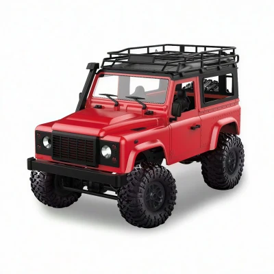 D90 Rock Crawler Defender 1:12, 4WD, 2,4 GHz, LED, 100% RTR, červená