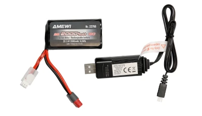 Amewi Hyper Go V2 střídavý 45 km/h 4WD 1:16 RTR 2x karoserie buggy