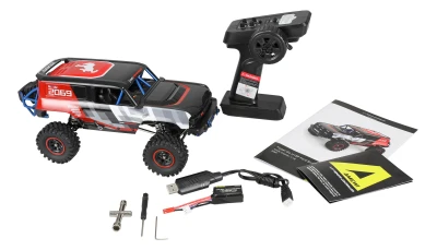 AMEWI Trade e.K. Hyper Go H18P Ford Bronco Baja 1000 střídavý motor 1:18 RTR LED, uzávěrky, portálové nápravy