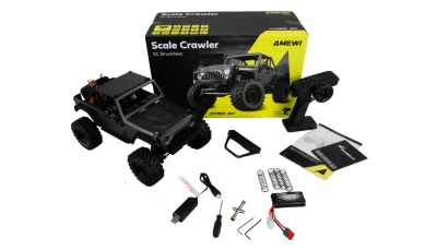 Amewi Hyper Go SC Scale antracitový Brushless 1:12 RTR RC crawler
