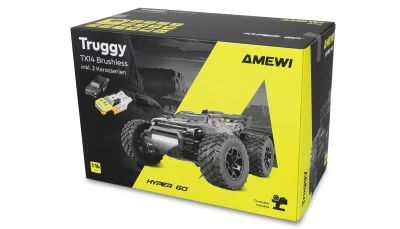 AMEWI Trade e.K. Hyper GO TX14 Truggy brushless 4WD 1:14 RTR, se dvěma karoseriemi a střídavým motorem + sleva 300,- na příslušenství