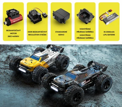 AMEWI Trade e.K. Hyper GO TX14 Truggy brushless 4WD 1:14 RTR, se dvěma karoseriemi a střídavým motorem + sleva 300,- na příslušenství