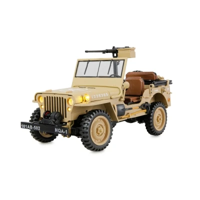 AMEWI Jeep Willys MB písková 1:14 4WD RTR RC crawler