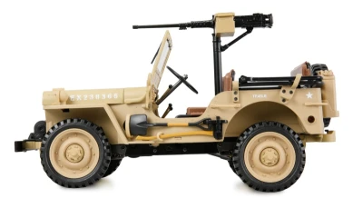 AMEWI Jeep Willys MB písková 1:14 4WD RTR RC crawler