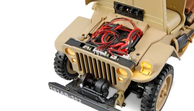 AMEWI Jeep Willys MB písková 1:14 4WD RTR RC crawler