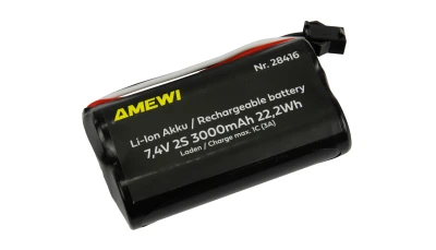 Amewi Li-Ion akumulátor 2S 7,4V 3000mAh konektor HBX 3-PIN