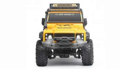 AMEWI Dirt Climbing Safari SUV Crawler 4WD 1:10 žluté RC auto