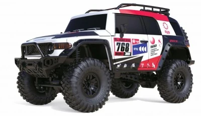 AMEWI Dirt Climbing SUV Race Crawler 1:10 červené RC auto