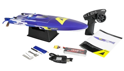 AMEWI Trade e.K. RC člun Marlin S5 Mono Speedboat Brushless proporcionální 450mm RTR