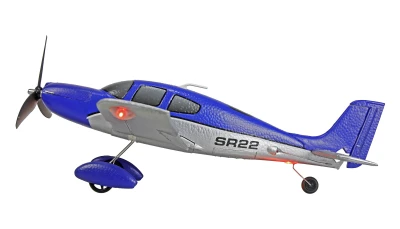 AMEWI Trade e.K. RC model letadla Cirrus SR22 520mm 4 kanálový 3D/6G stabilizace, RTF, modrý, brushless