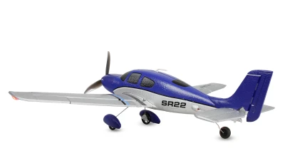 AMEWI Trade e.K. RC model letadla Cirrus SR22 520mm 4 kanálový 3D/6G stabilizace, RTF, modrý, brushless