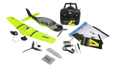 AMEWI Trade e.K. RC model letadla Cirrus SR22 520mm 4 kanálový 3D/6G stabilizace, RTF, zelený, brushless