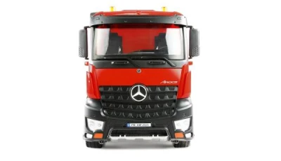 AMEWI Mercedes-Benz Arocs 8x4/4 4WD 1:18 RTR červený RC sklápěč