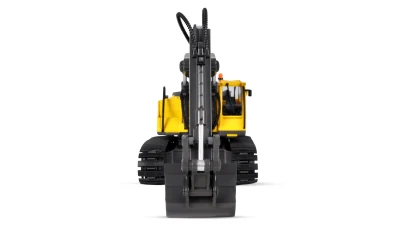 AMEWI Trade e.K. Sada 2 v 1 RC pásový bagr a RC sklápěč 1:18 RTR kovová lžíce LED osvětlení