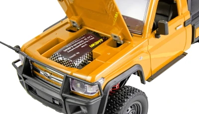 AMEWI Trade e.K. Toyota Land Cruiser Crawler 4WD 1:12 RTR odtahovka LED oranžová