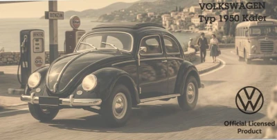 Amewi VW Brouk Typ 1 z roku 1950 černý 1:16 RTR LED RC model