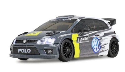 Amewi VW Polo R WRC Rally/Drift 4WD 1:28 RTR šedé RC auto
