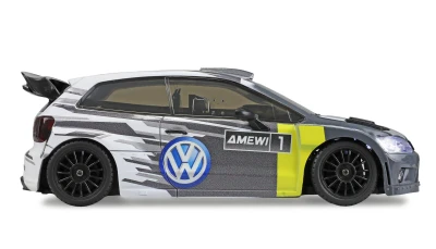 Amewi VW Polo R WRC Rally/Drift 4WD 1:28 RTR šedé RC auto