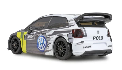 Amewi VW Polo R WRC Rally/Drift 4WD 1:28 RTR šedé RC auto
