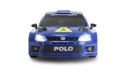 Amewi VW Polo R WRC modré 4WD 1:28 RTR driftovací auto s gyroskopem