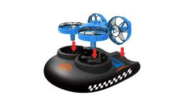 Amewi Trix - 3v1, RC dron, vznášedlo, loď - modrý