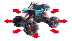 AMEWI RC auto Drift Climbing King 1:12 modrá