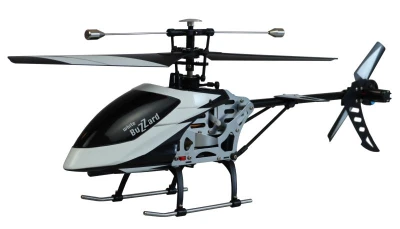 BUZZARD V2 jednorotorový vrtulník se stabilizací, 4ch, RTF, 2,4 GHz, bílý + sleva 300,- na příslušenství BUZZARD V2 jednorotorový vrtulník se stabilizací, 4ch, RTF, 2,4 GHz, bílý + sleva 300,- na příslušenství